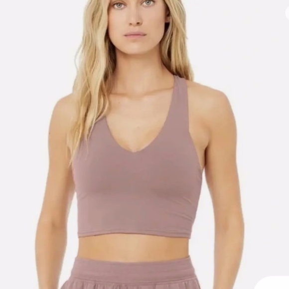 Alo Yoga Real Bra Tank Top in Woodrose & Green Apple Bundle of Two Size Small - Picture 11 of 12